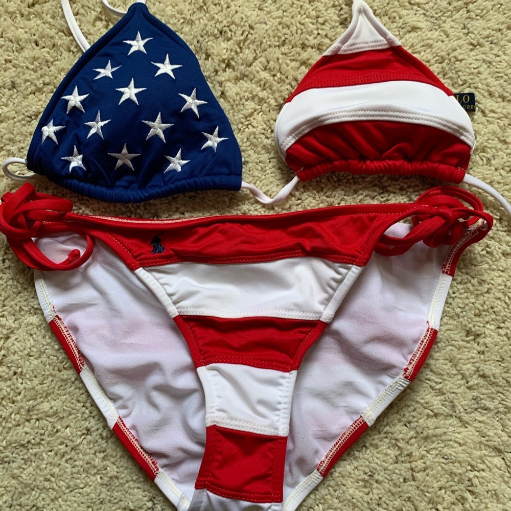 Ralph Lauren Fourth of July swimsuit